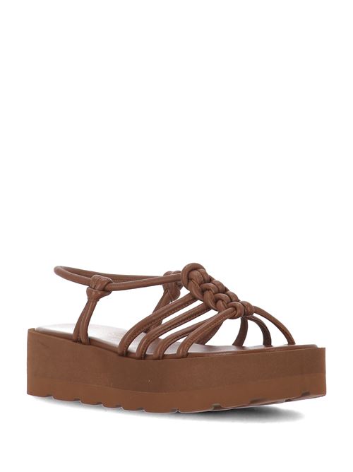 Camel brown sandal GIANVITO ROSSI | G3252205GOMNAPCUOI